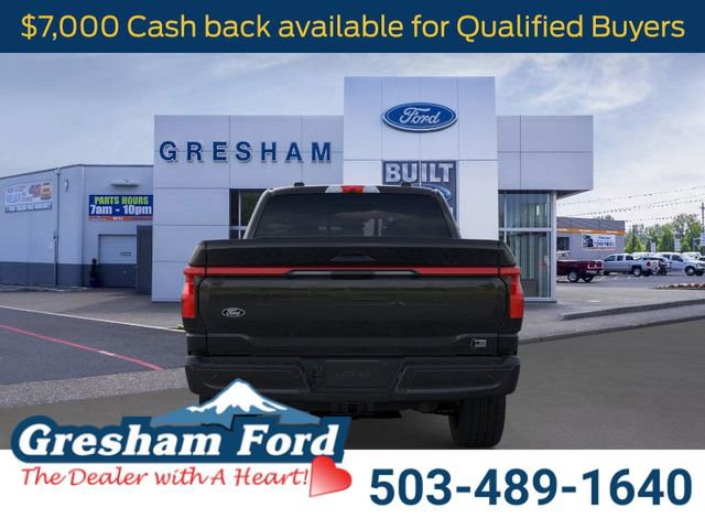 New 2025 Ford F150 Lightning Platinum w/ Dark Elements Package image 5