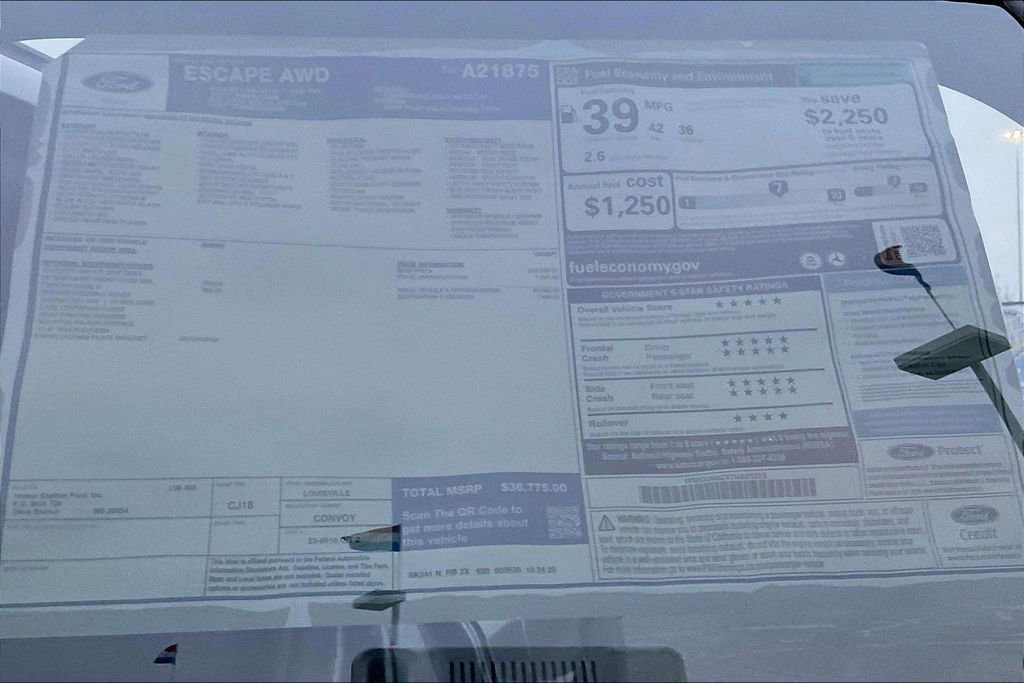 New 2026 Ford Escape ST-Line Select w/ Tech Pack #1 image 14