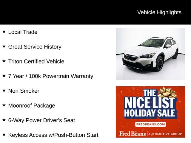 Used 2021 Subaru Crosstrek 2.0i Premium w/ Moonroof Package image 3