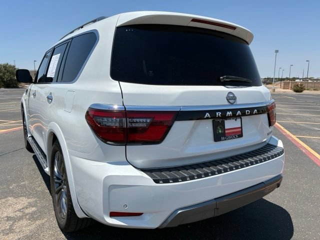 Certified 2022 Nissan Armada Platinum w/ Captain's Chairs Package RWD image 4