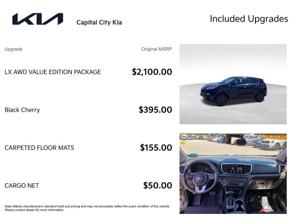 Certified 2022 Kia Sportage LX w/ LX AWD Value Edition Package image 4