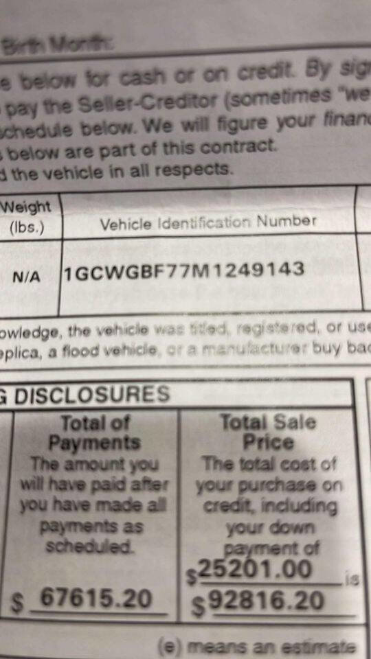 Used 2021 Chevrolet Express 2500 Extended image 8