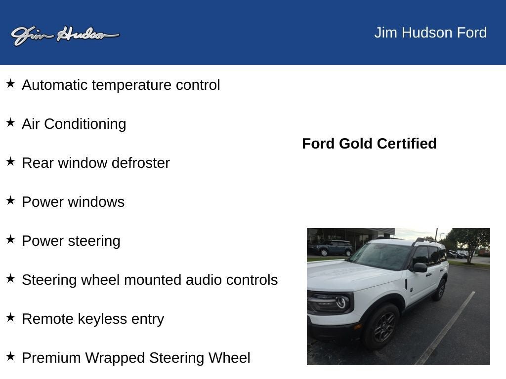 Used 2025 Ford Bronco Sport Big Bend w/ Convenience Package AWD/4WD image 12