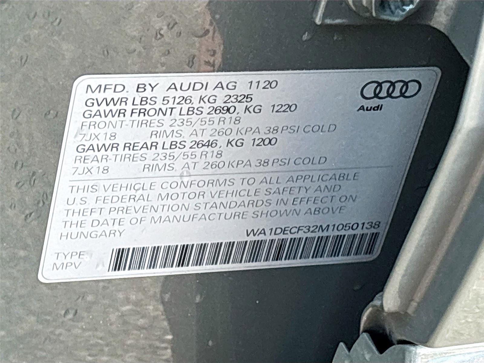 Used 2021 Audi Q3 2.0T Premium w/ Convenience Package image 32