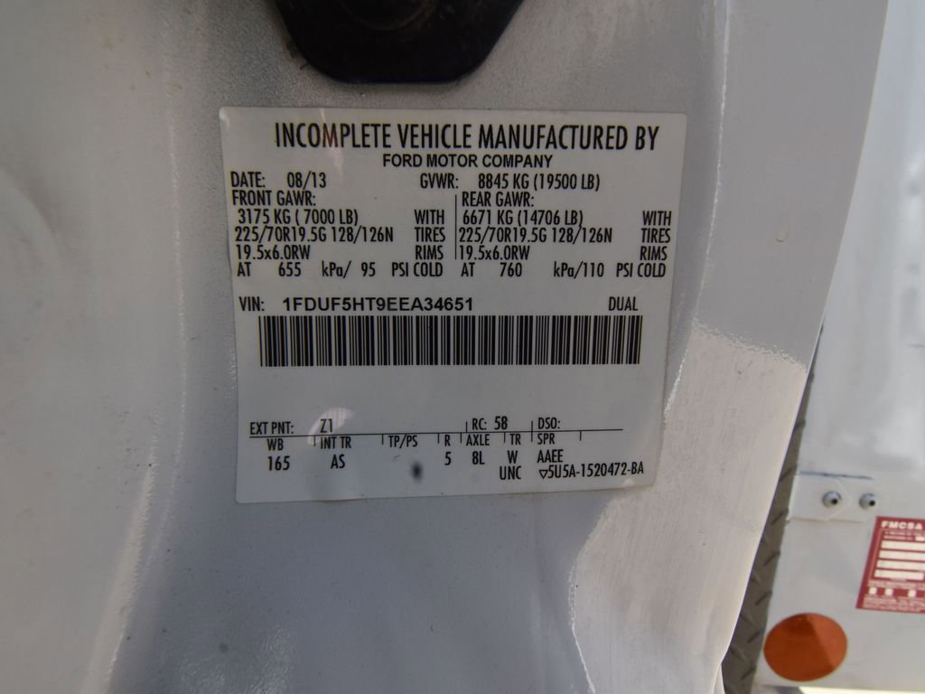 Used 2014 Ford F550 4x4 Regular Cab Super Duty image 71