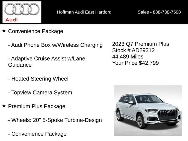 Used 2023 Audi Q7 3.0T Premium Plus w/ Premium Plus Package AWD/4WD image 6