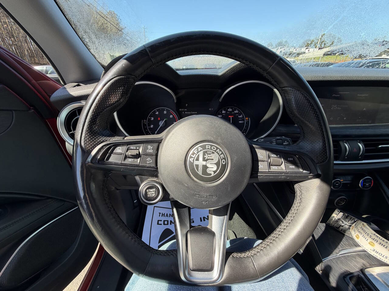 Used 2021 Alfa Romeo Stelvio Sprint w/ Nero Edizione image 12