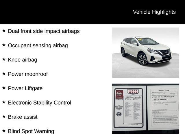 Used 2024 Nissan Murano SL image 12