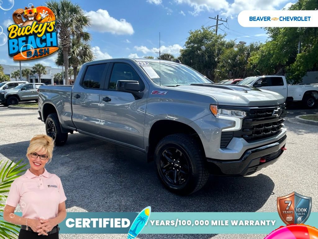 Used 2023 Chevrolet Silverado 1500 LT Trail Boss w/ Protection Package AWD/4WD image 9