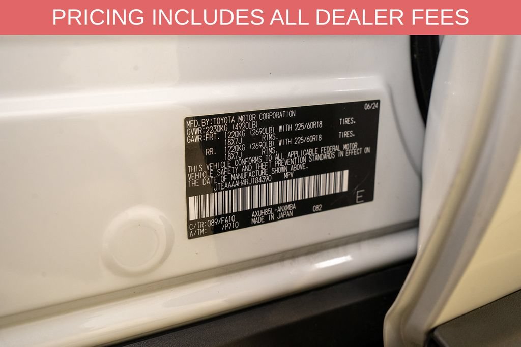 Certified 2024 Toyota Venza LE AWD/4WD image 20