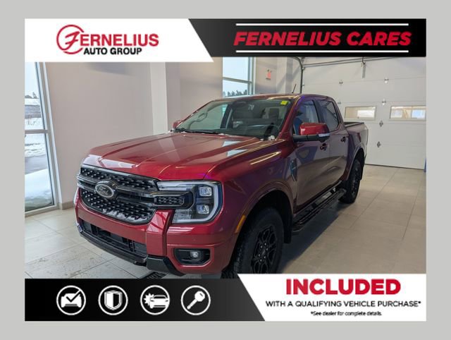New 2025 Ford Ranger Lariat w/ FX4 Off-Road Package
