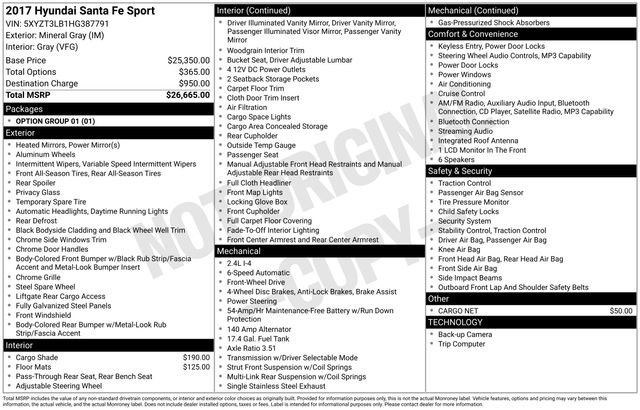 Used 2017 Hyundai Santa Fe Sport image 4