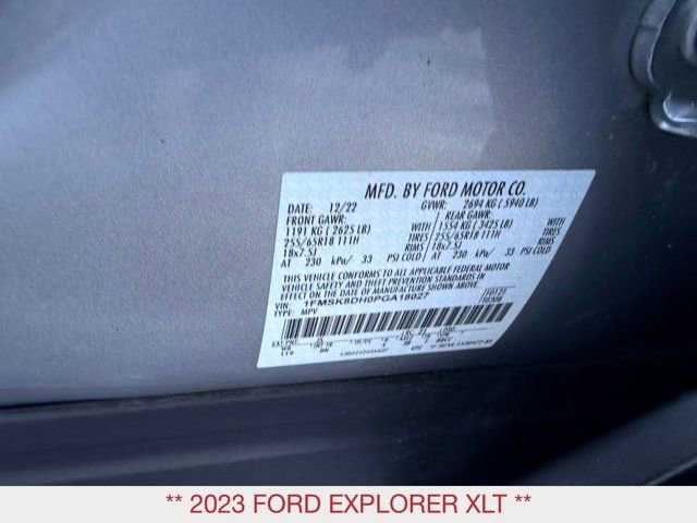 Used 2023 Ford Explorer XLT w/ Class IV Trailer Tow Package image 23