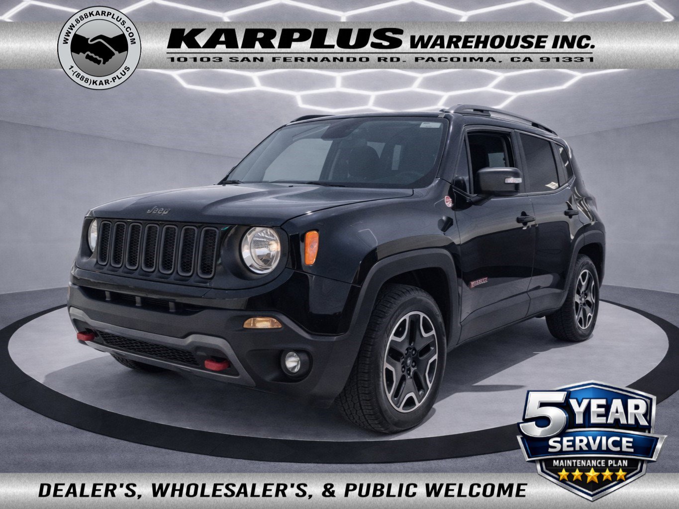 Used 2015 Jeep Renegade Trailhawk w/ Premium Leather Group image 1