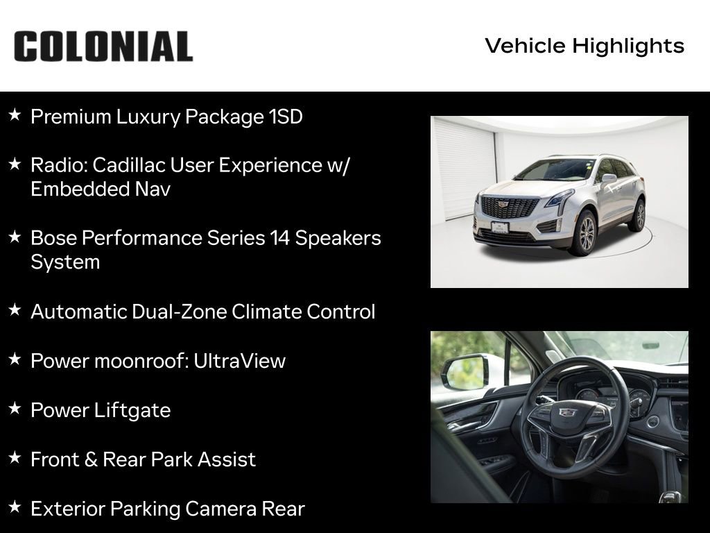 Certified 2021 Cadillac XT5 Premium Luxury image 7