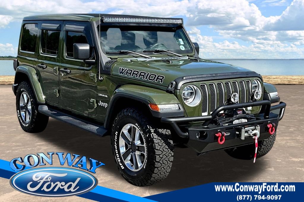 Used 2021 Jeep Wrangler Unlimited Sahara AWD/4WD video 1