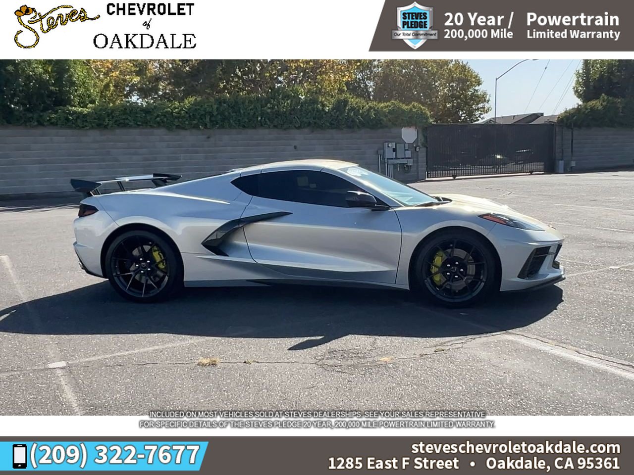 Certified 2022 Chevrolet Corvette Stingray Premium Cpe w/ Z51 Performance Package RWD image 13