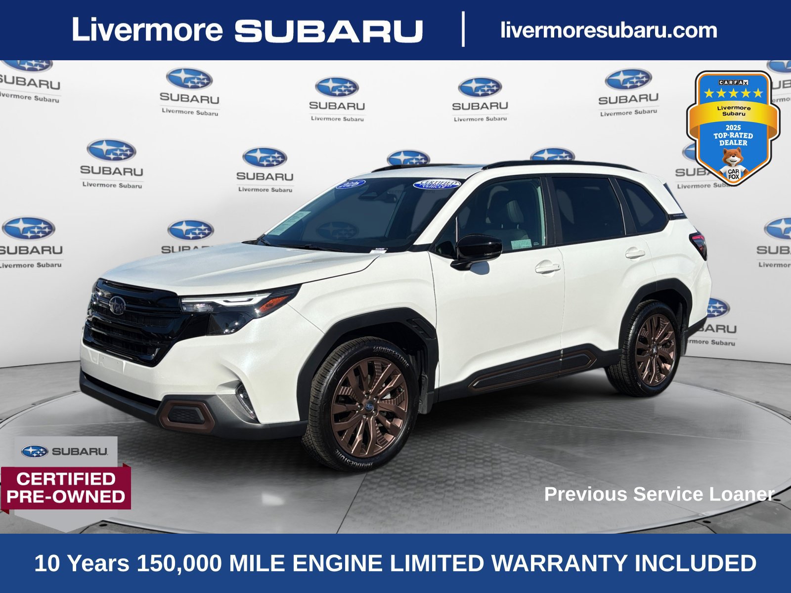 Certified 2026 Subaru Forester Sport