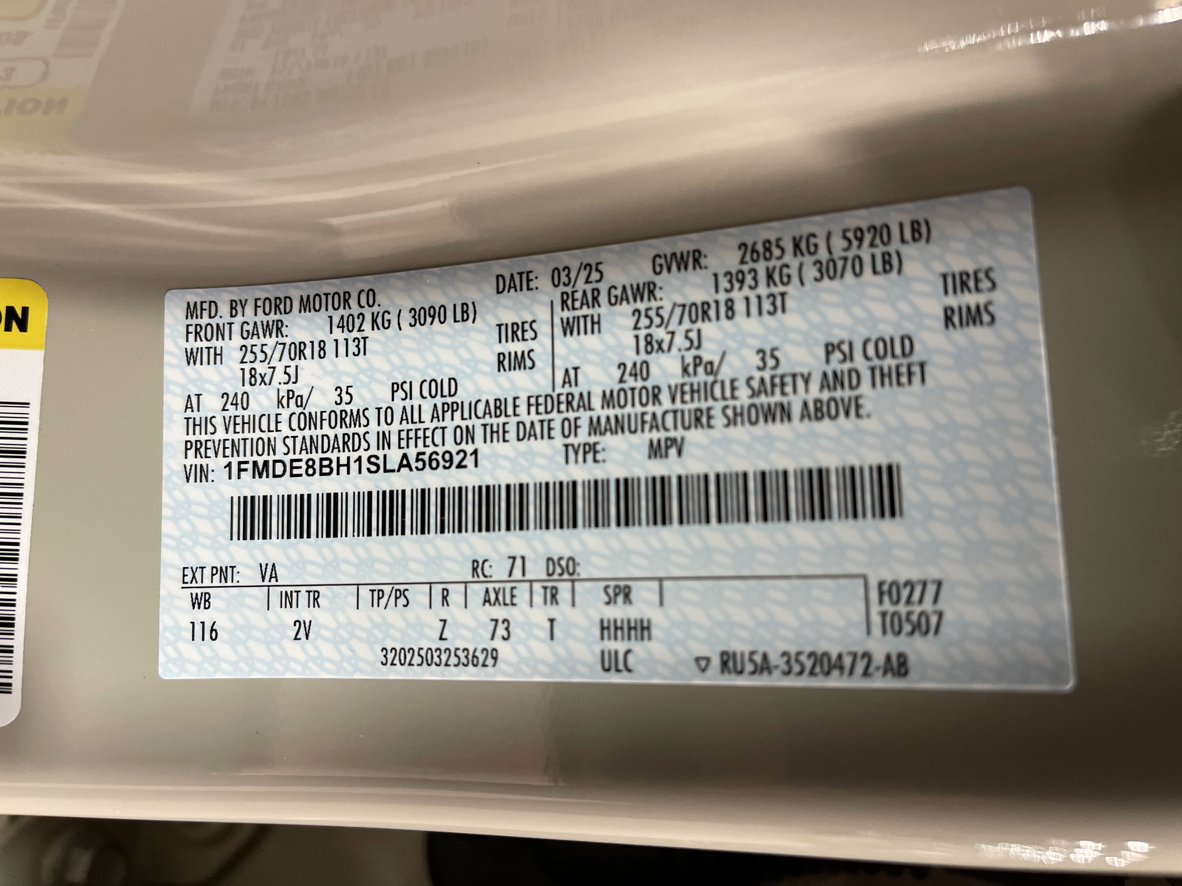 Used 2025 Ford Bronco Outer Banks image 27