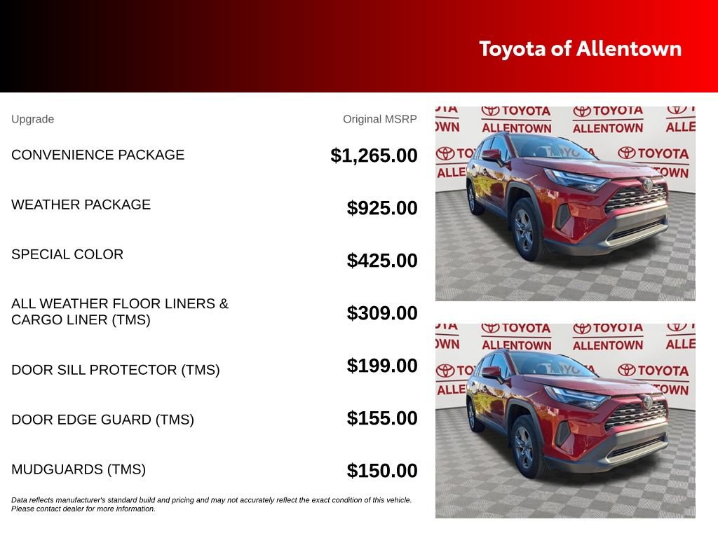 Used 2024 Toyota RAV4 XLE w/ Convenience Package AWD/4WD image 5