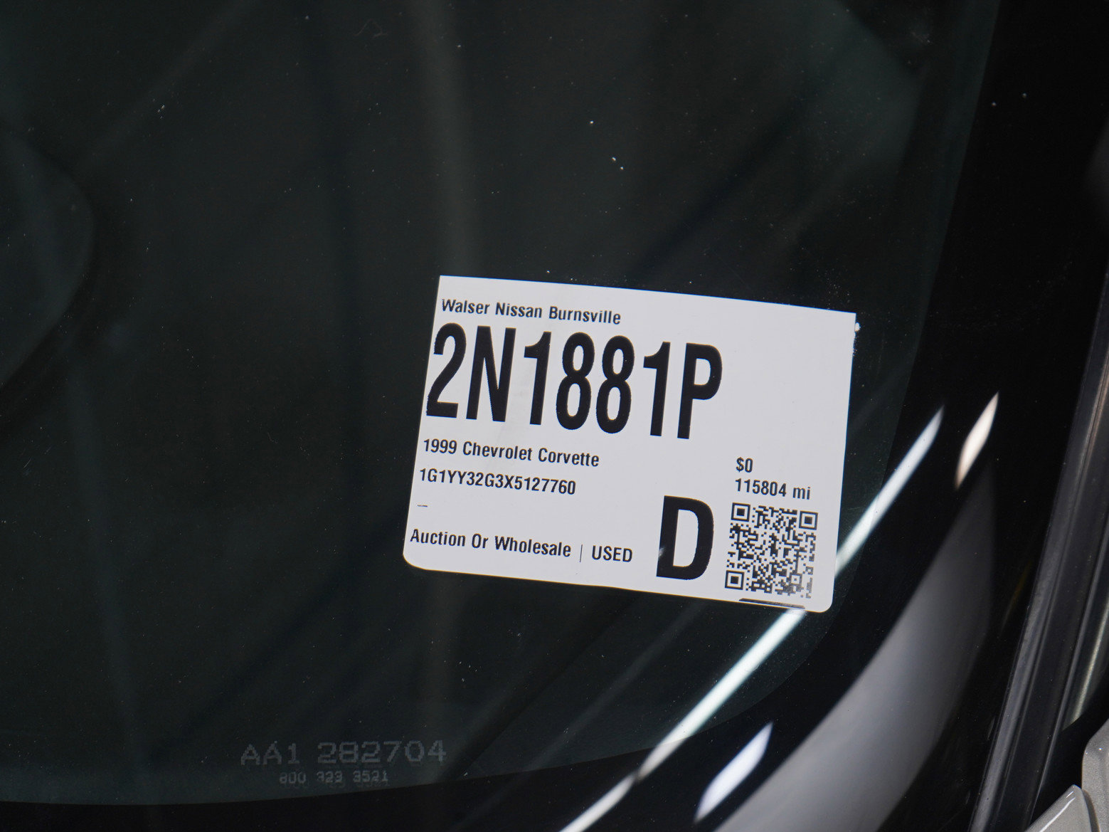 Used 1999 Chevrolet Corvette Convertible w/ Memory Pkg image 19