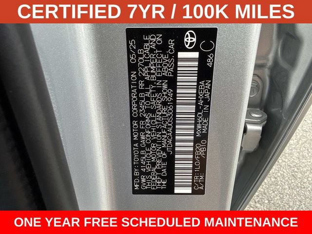 Used 2025 Toyota Prius LE FWD image 29