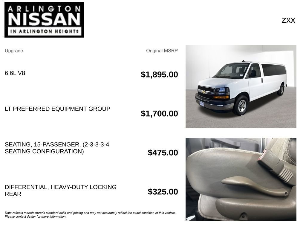 Used 2024 Chevrolet Express 3500 LT w/ LT Preferred Equipment Group image 4