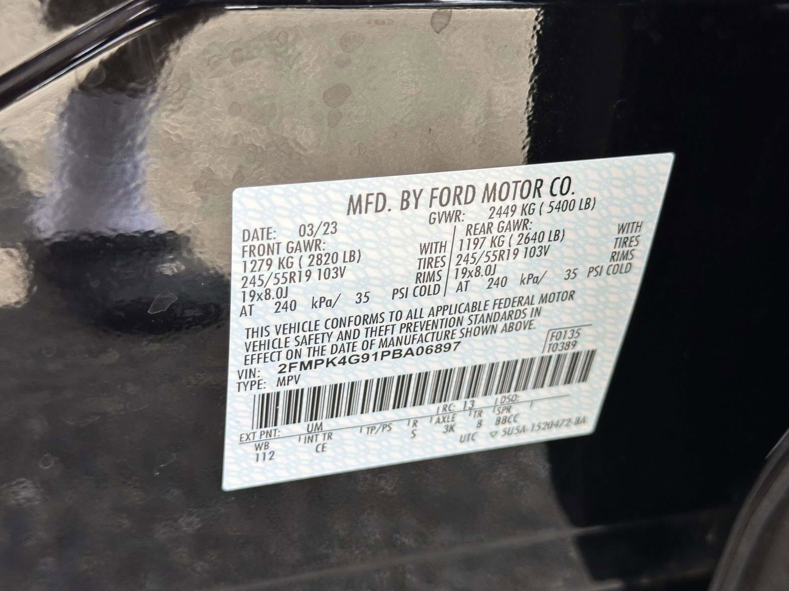 Used 2023 Ford Edge SE w/ Black Appearance Package AWD/4WD image 15