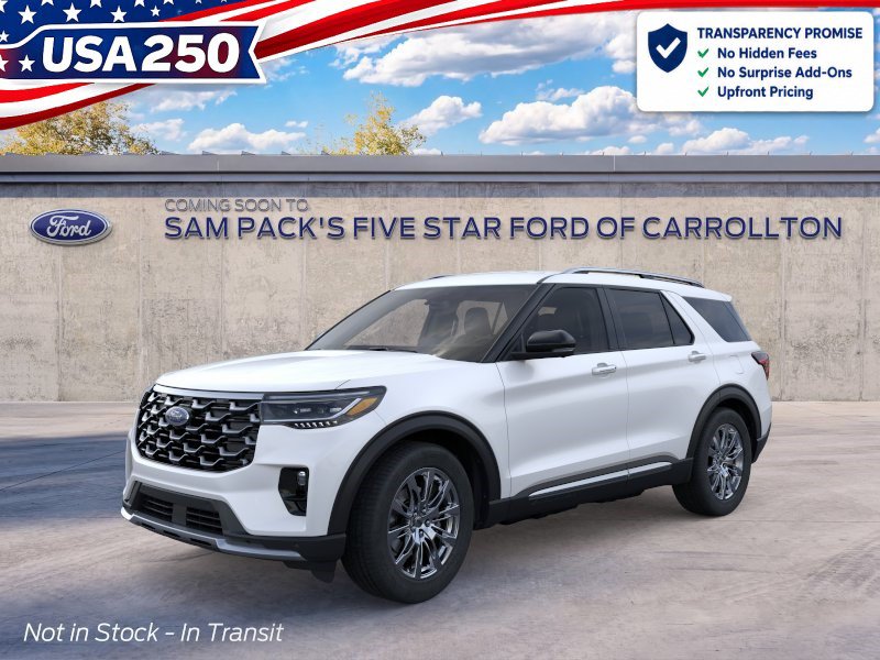 New 2026 Ford Explorer Platinum RWD image 2