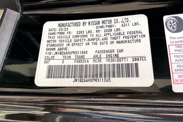 Used 2023 Nissan Z w/ Floor Mat Package RWD image 31