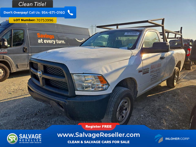 Used 2017 RAM 2500 Tradesman w/ Power & Remote Entry Group RWD image 1