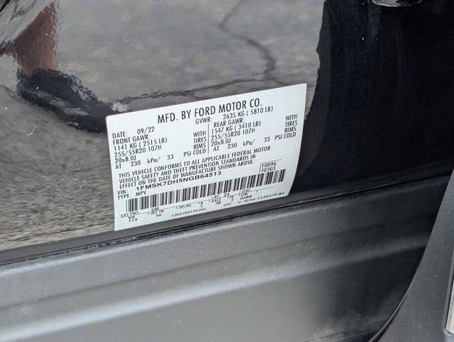 Used 2022 Ford Explorer XLT w/ Equipment Group 202A RWD image 10