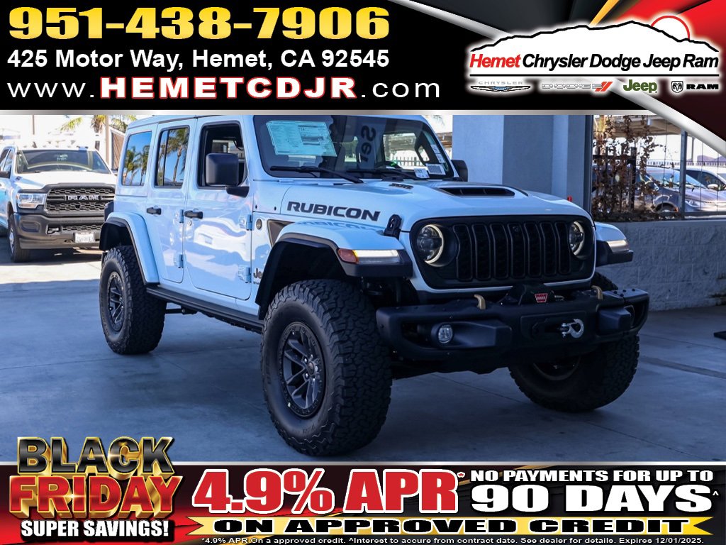 New 2025 Jeep Wrangler Unlimited Rubicon 392
