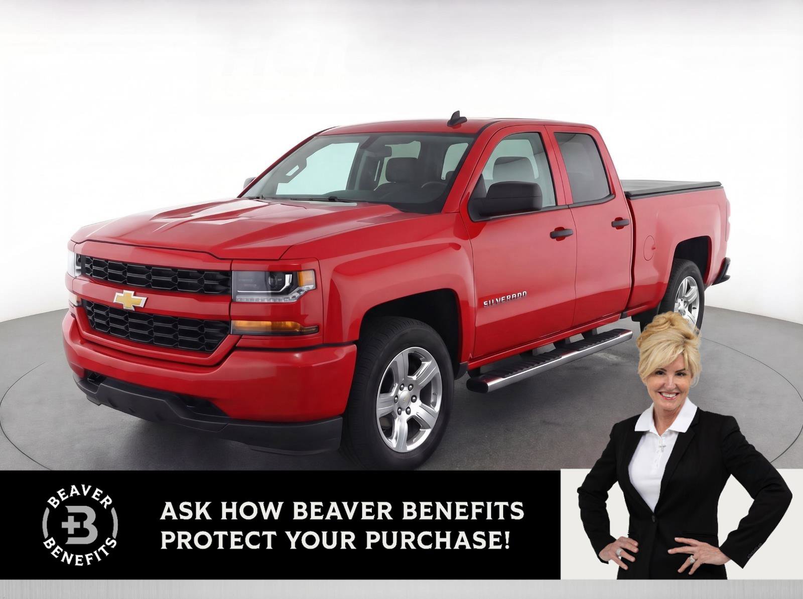 Used 2018 Chevrolet Silverado 1500 Custom w/ Custom Value Package
