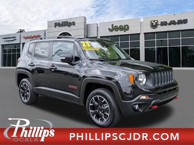 Certified 2023 Jeep Renegade Trailhawk AWD/4WD image 1