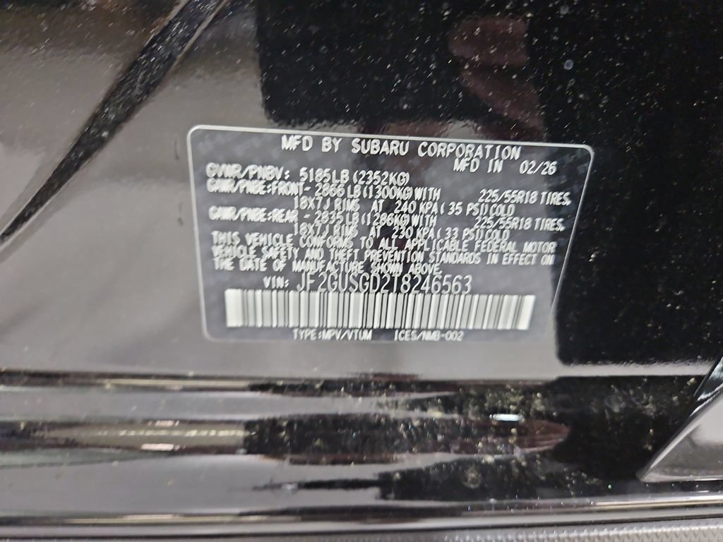 New 2026 Subaru Crosstrek 2.5i Sport AWD/4WD image 30