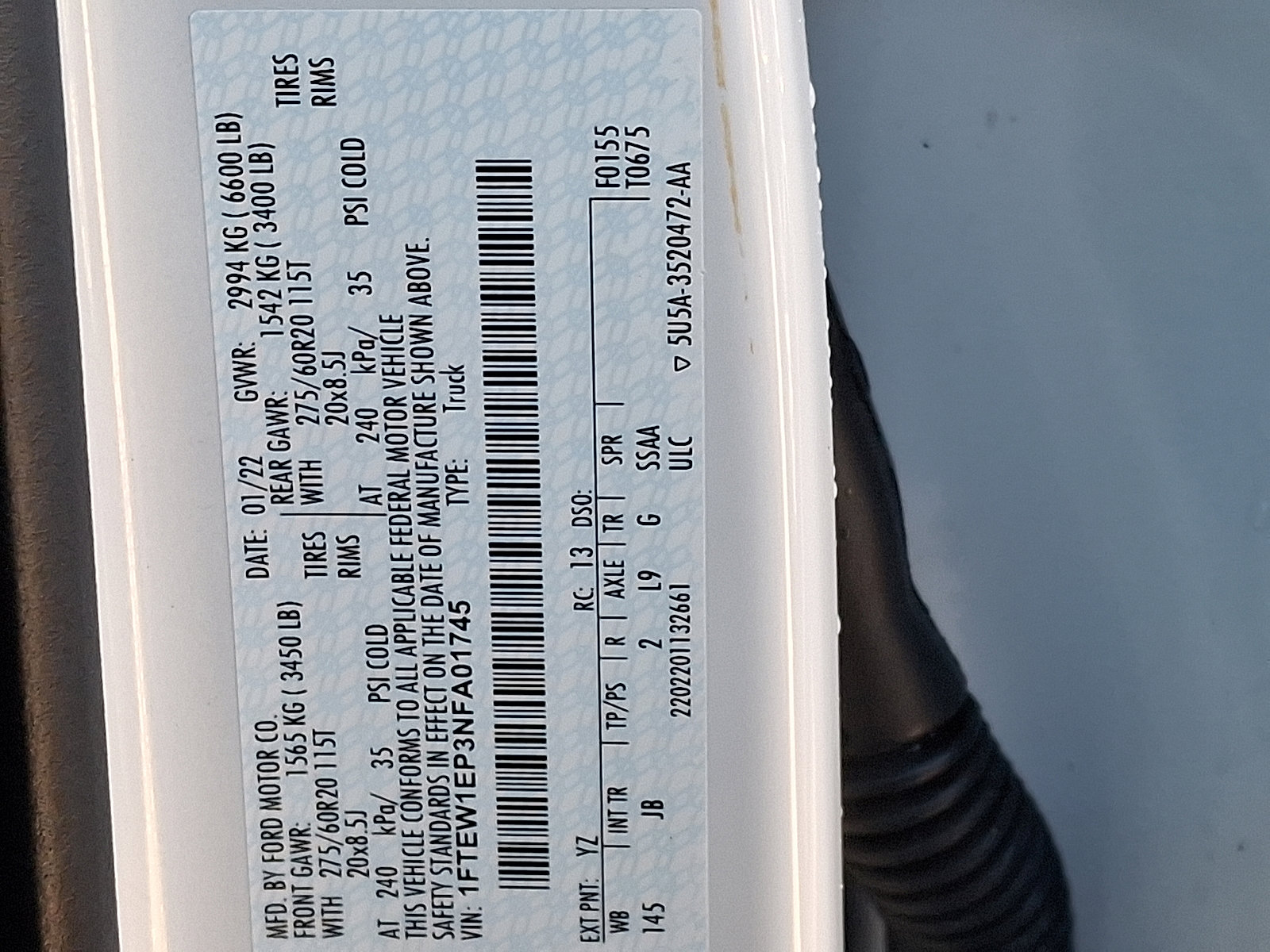 Used 2022 Ford F150 XL w/ STX Appearance Package image 28