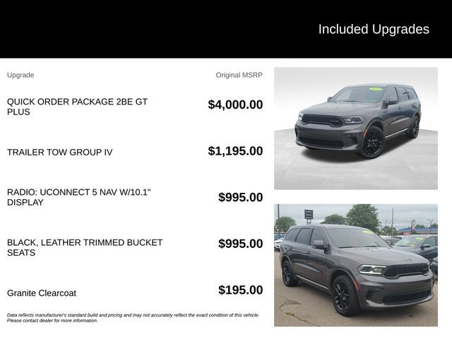Used 2021 Dodge Durango GT AWD/4WD image 8