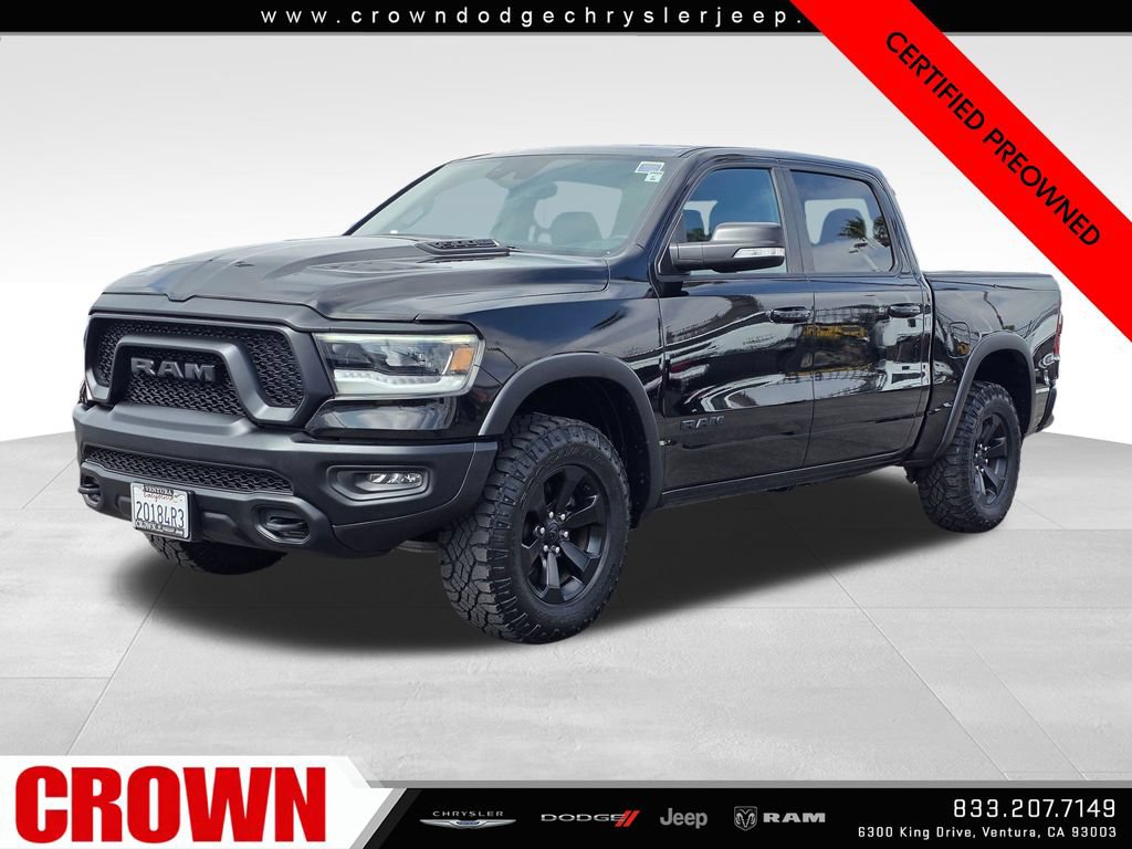 Certified 2022 RAM 1500 Rebel w/ Rebel Level 1 Equipment Group AWD/4WD image 3