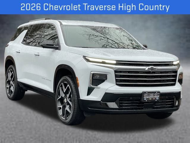 New 2026 Chevrolet Traverse High Country w/ LPO, Floor Liner Package FWD image 1