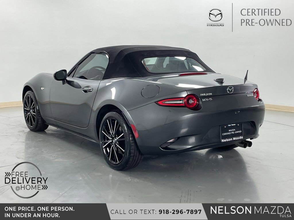 Certified 2025 MAZDA MX-5 Miata Grand Touring w/ Weather Package RWD image 9