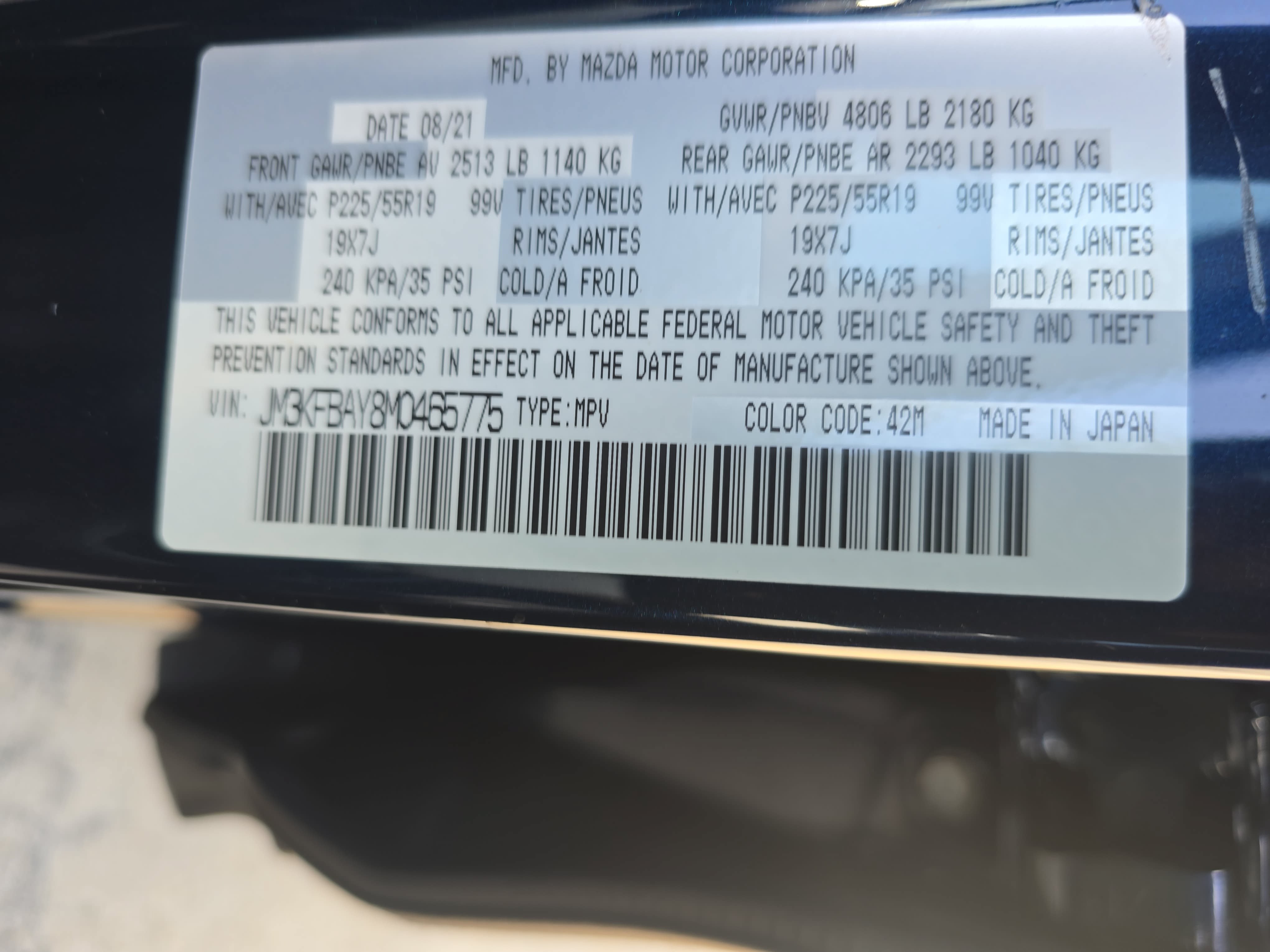 Used 2021 MAZDA CX-5 Grand Touring Reserve AWD/4WD image 37