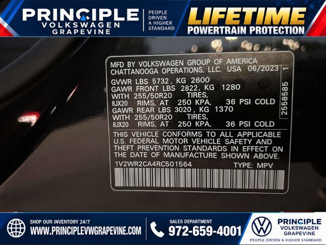 Used 2024 Volkswagen Atlas SE FWD image 28