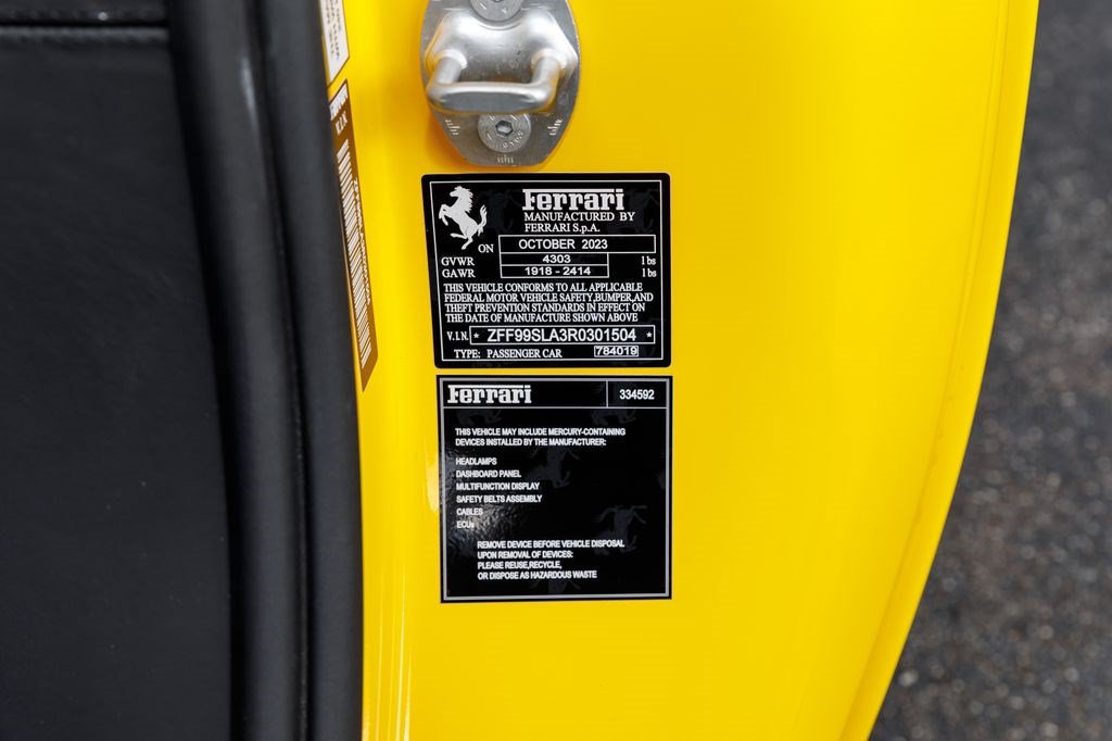 Used 2024 Ferrari 296 GTB RWD image 24