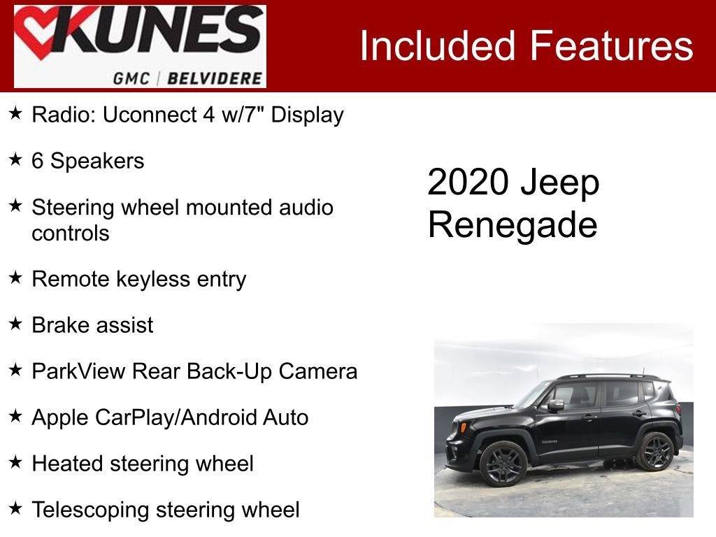 Used 2020 Jeep Renegade Limited w/ Trailer Tow Group image 2