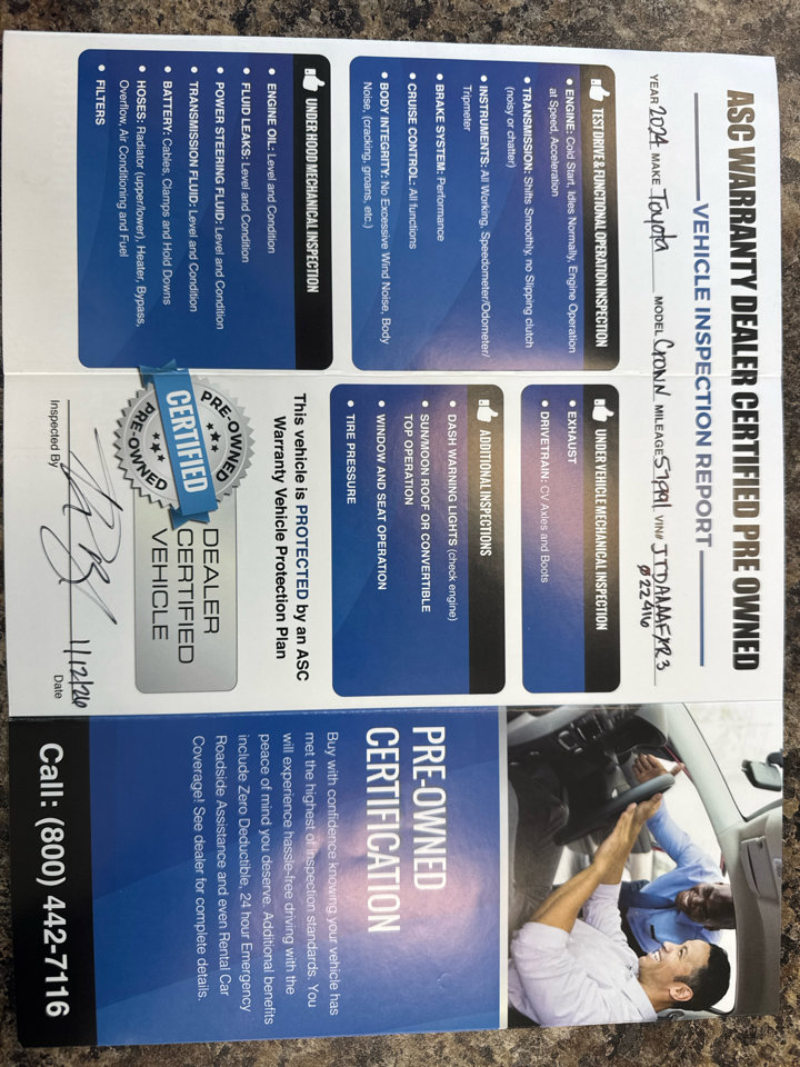 Used 2024 Toyota Crown XLE image 55