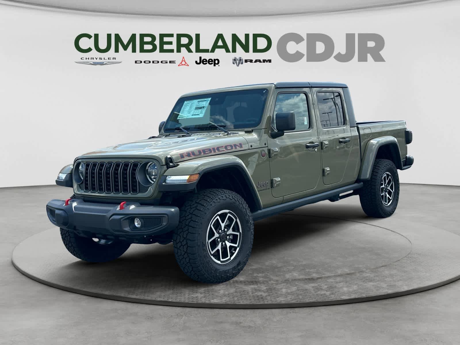 New 2025 Jeep Gladiator Rubicon w/ Safety Group AWD/4WD image 1