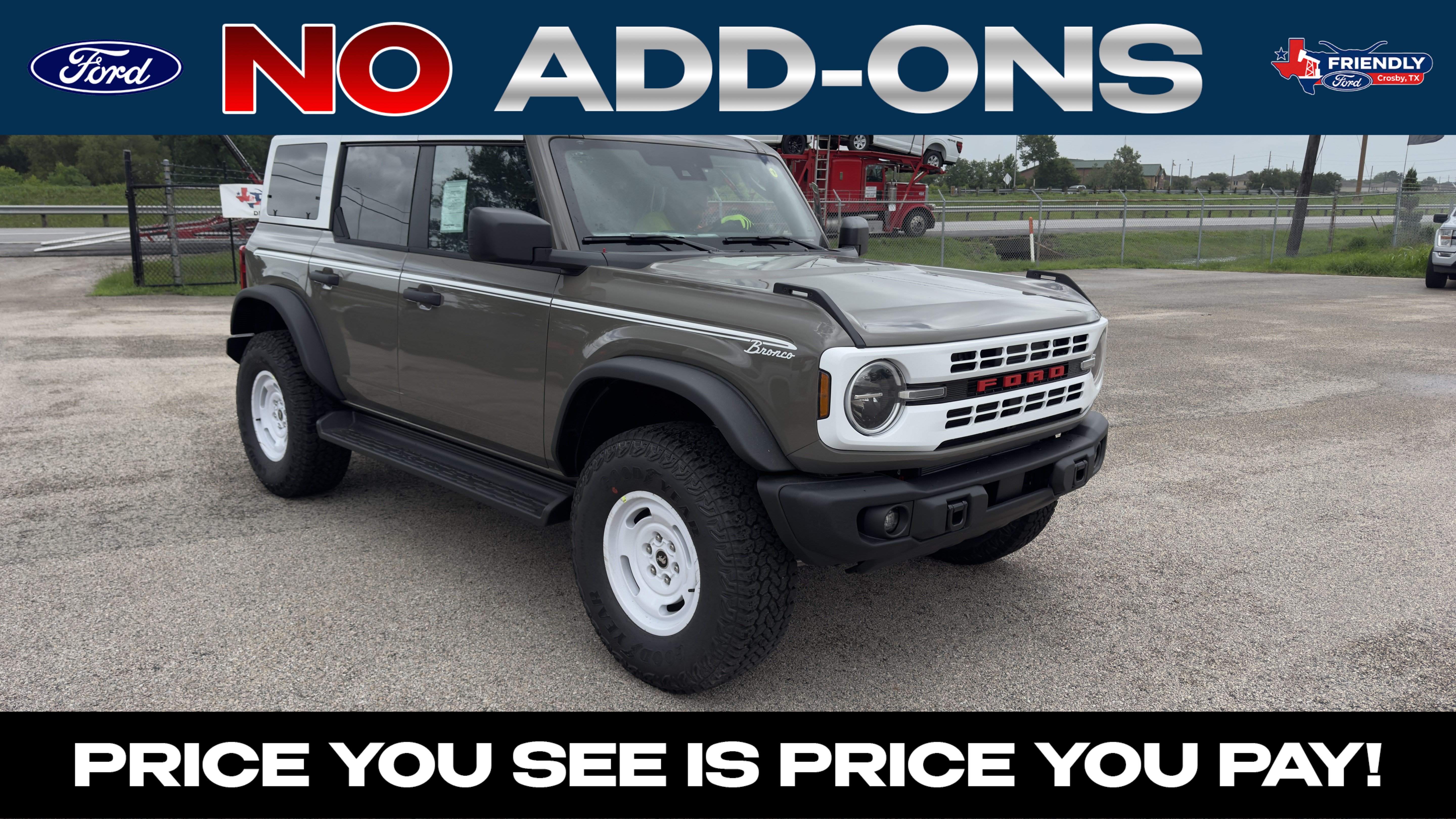 New 2026 Ford Bronco Heritage Edition