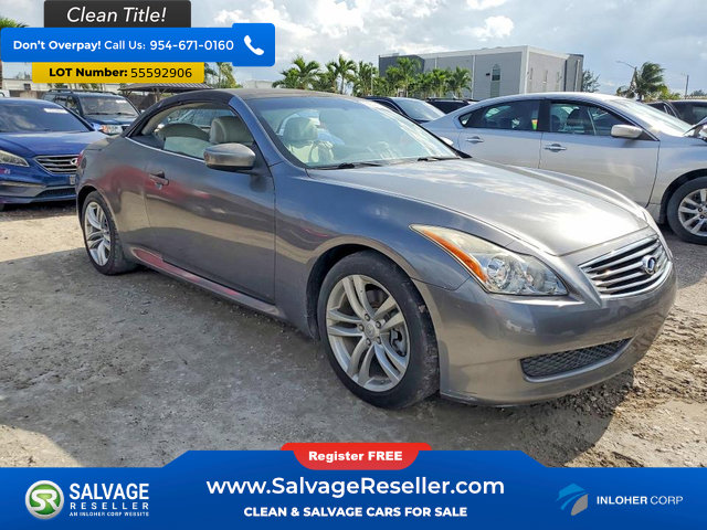 Used 2010 INFINITI G37 Convertible w/ Premium Pkg RWD image 5