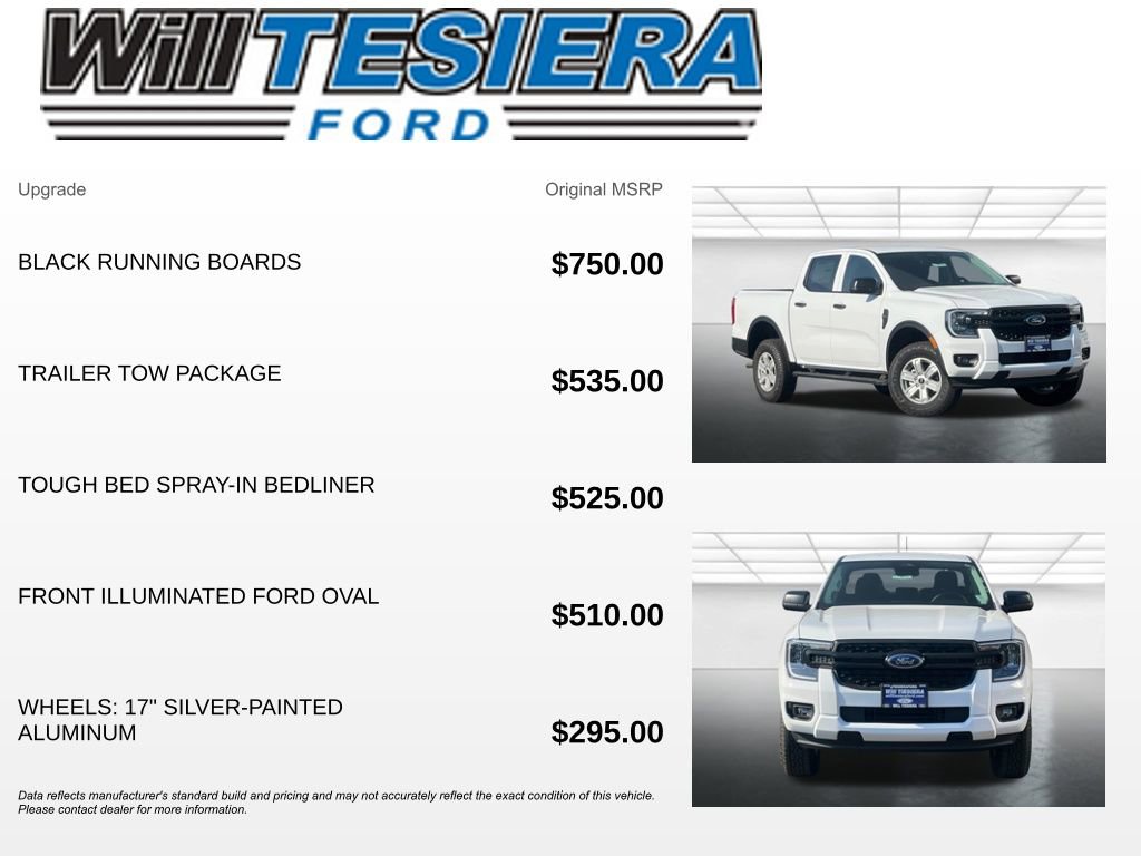 New 2026 Ford Ranger XL w/ Trailer Tow Package RWD image 5